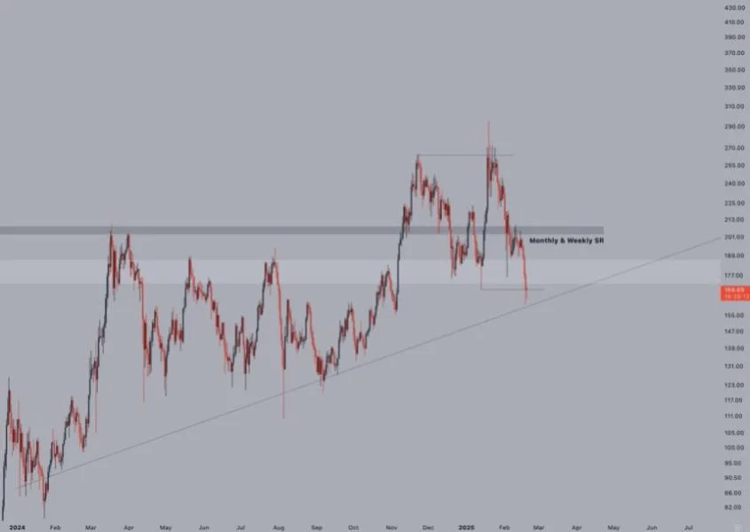 Solana Sweeps Lows But Recovers – Can Bulls Reclaim $185 by Friday?