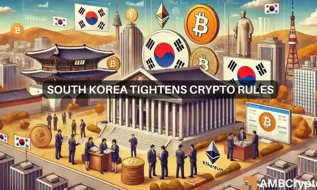 South Korea implements new crypto regulations, details here