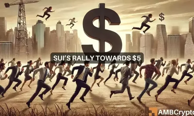 SUI surges 65% in a week, analysts predict $6 price target