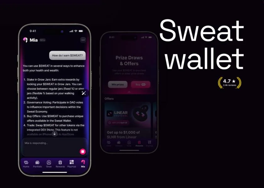 Sweat wallet adds AI assistant, expands to multichain DeFi