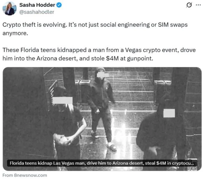 Teens kidnap Las Vegas man at gunpoint, stealing $4M in crypto