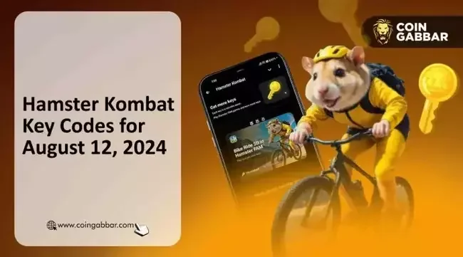 Today's Hamster Kombat Key Redeem Codes for August 12, 2024