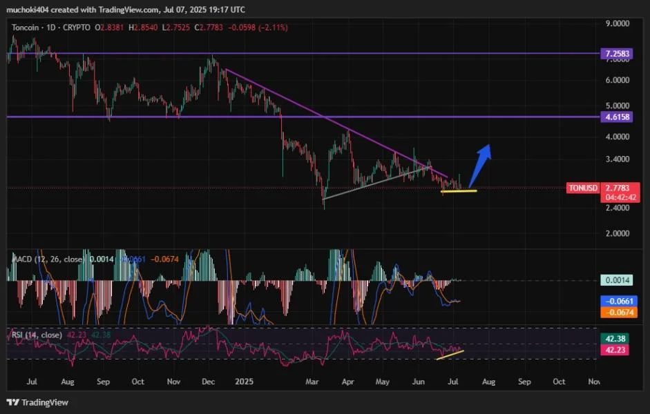TON Foundation Confirms No Official Deal With UAE: Toncoin Down Over 5% Today