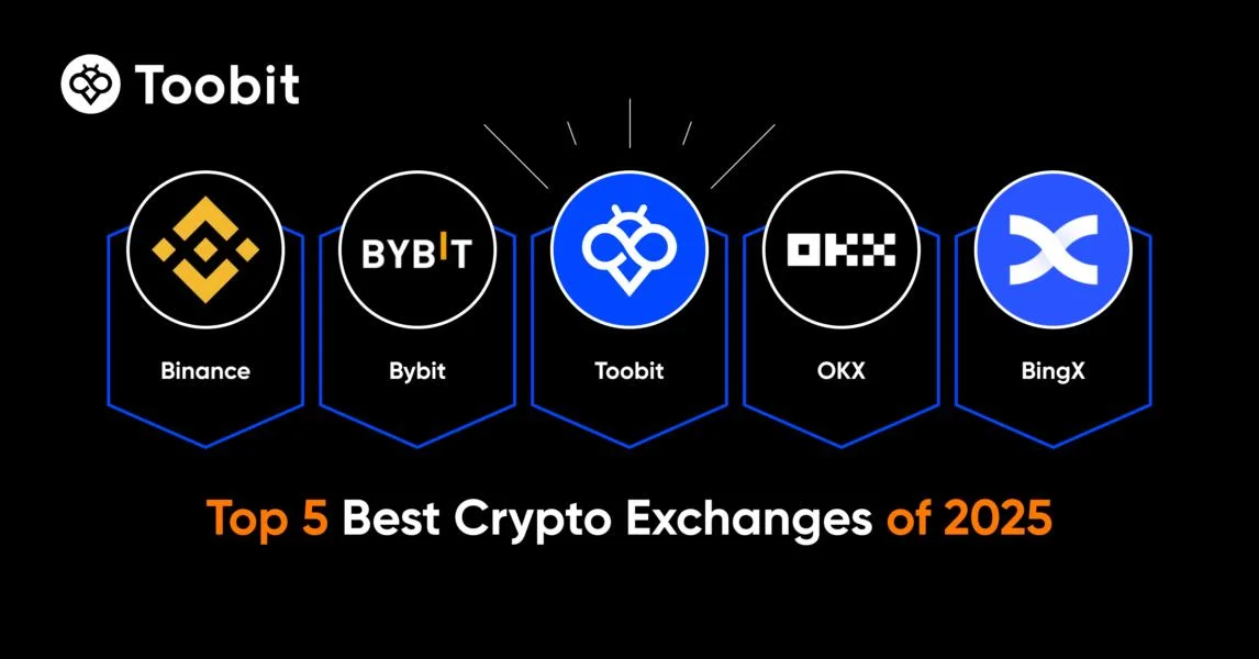 Top 5 Best Crypto Exchanges of 2025