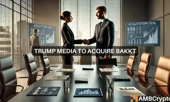 Trump Media in acquisition talks with Bakkt, shares surge