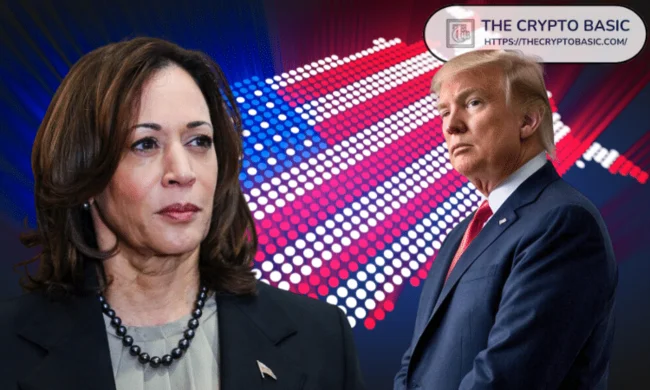 Trump’s Odds Drop to 44% as Harris Gains Momentum in Polymarket Predictions