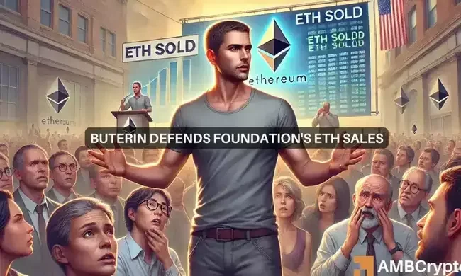 Vitalik Buterin urges community to ‘show some respect’ amid ETH sales backlash