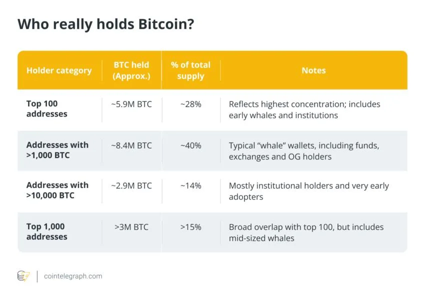 Who really controls Bitcoin’s price in 2025? Whales, devs or governments, explained