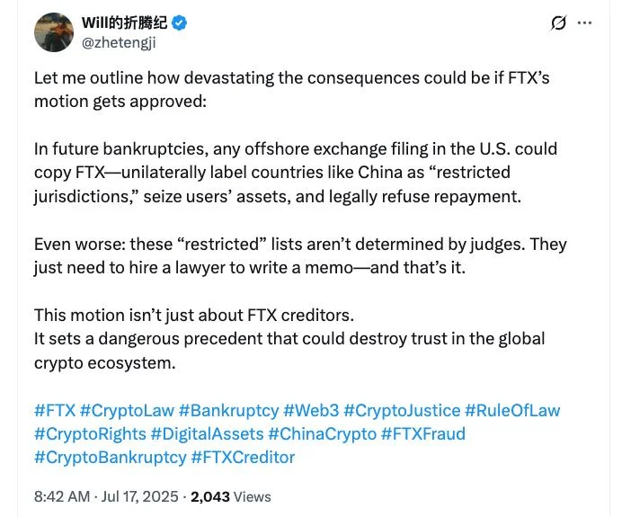 Why FTX ruling on China payouts matters: Global precedent at stake