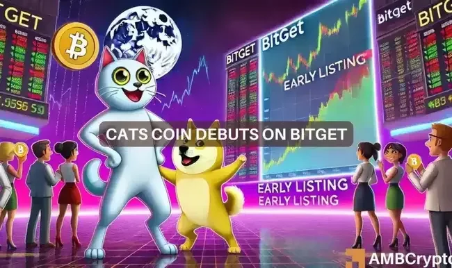 ‘Will CATS crypto steal the spotlight?’ Bitget’s pre-listing excites investors