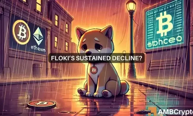 Will FLOKI decline further? Why the memecoin can drop to…