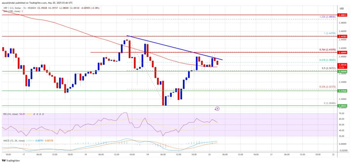 XRP Price Eyes Gains, But Technicals Suggest Upsides May Be Limited