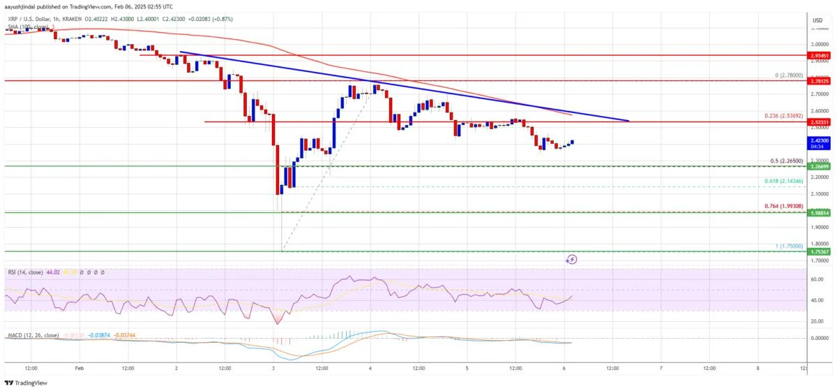 XRP Price Struggles to Keep Pace: What’s Holding It Back?